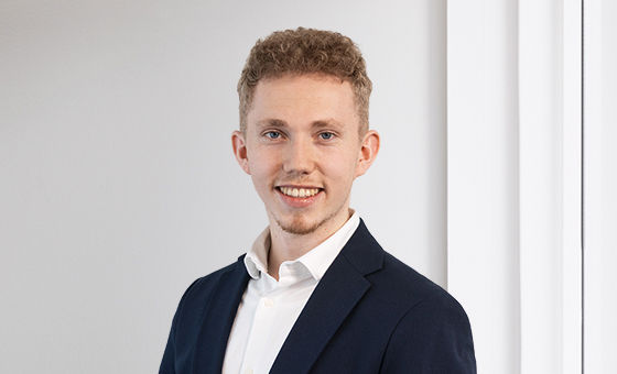Portraitfoto von Noël Renold, Kundenberater bei der St.Galler Kantonalbank